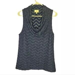 Anthropologie Deletta Womans Sleeveless Blouse Top Size Large